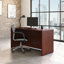 Bureau 60 po x 24 po, finition rouge-133453729