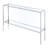 Granier 47.25'' Glass Top Console Table-2129701769