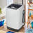 Homdox 2.4 cu. ft. Portable in White/Black
