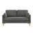 Modern Minimalist 2-Seater Sofa