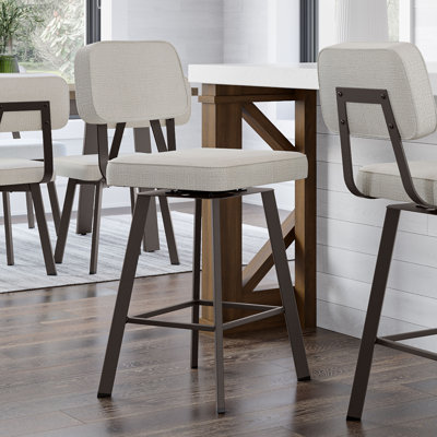 Tabouret de bar et de comptoir pivotant Cloran