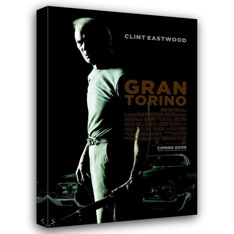 Gran Torino, H 24 po x l 16 po