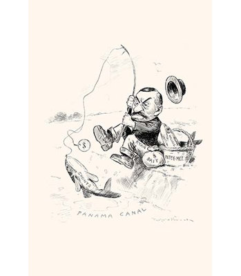 Lone Fisherman - Graphic Art