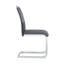 Dining Chairs With Backrest In Pu Artificial Leather And Linen-426215099-467018030