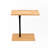 Chakina C-Shaped End Table with Slots