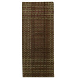 Rag Wool Striped Area Rug in Beige/Gold/Red
