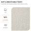 Ensemble de 2 fauteuils pivotants pivotants en teck à 360 degrés