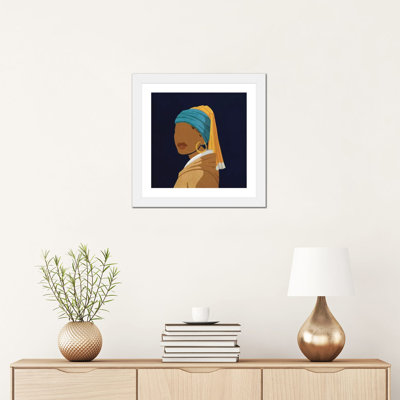 " Girl With A Bamboo Earring " by Domonique Brown
