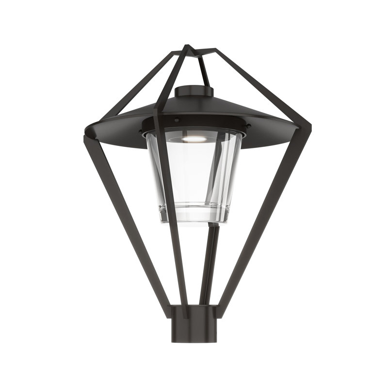 Stellar Post Light - Clear Glass, Coastal Oil Rubbed Bronze