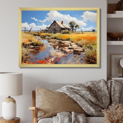 Markisa Farmhouse Expressive Countryside I - Imprimé
