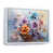 White Floater Framed