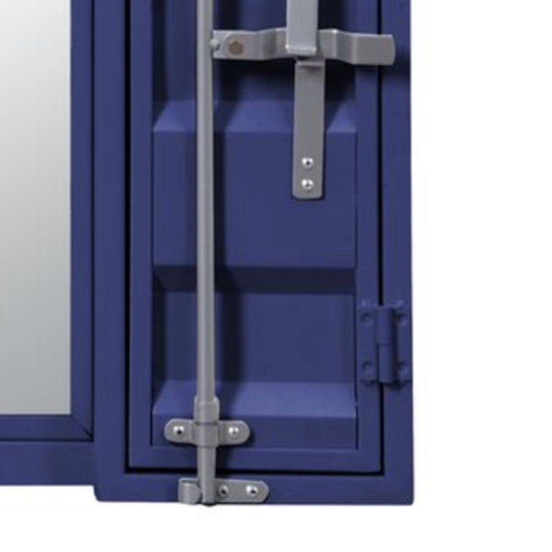 Miroir de salle de bain Cargo, Bleu