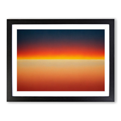 XH1022-8626X Sunset View 1 Piece Single Picture Frame Wall Art