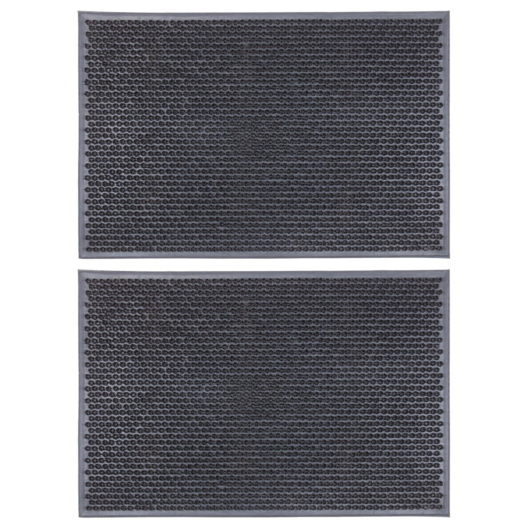 Lot 2 Boudins De Porte Velours Vert 60cm – Exclueurs De Courants D'Air Nicola Spring