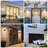 Black Aluminum Led Indoor Outdoor Wall Light With Rotatable Light Direction 