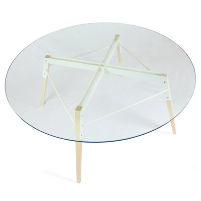 Ross Glass Top Coffee Table