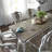  Curtis Rectangular Dining Table Set w/ 6 Upholstered Chairs & 1 Buffet-60698741