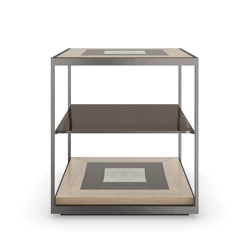 Caracole Classic Solid Wood Top End Table