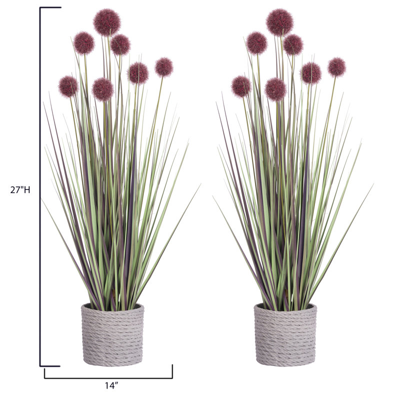 Herbe de pampas artificielle 2 pièces Kinzey