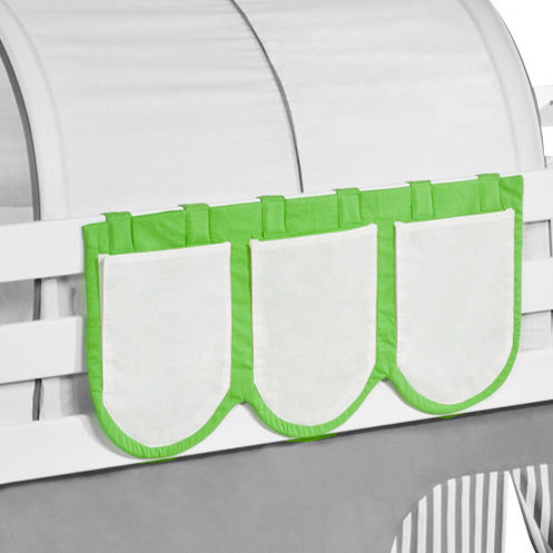 Basic Bunk Bed Accessory, Green/Beige
