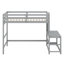 Lit mezzanine simple avec plate-forme échelle-1848665564