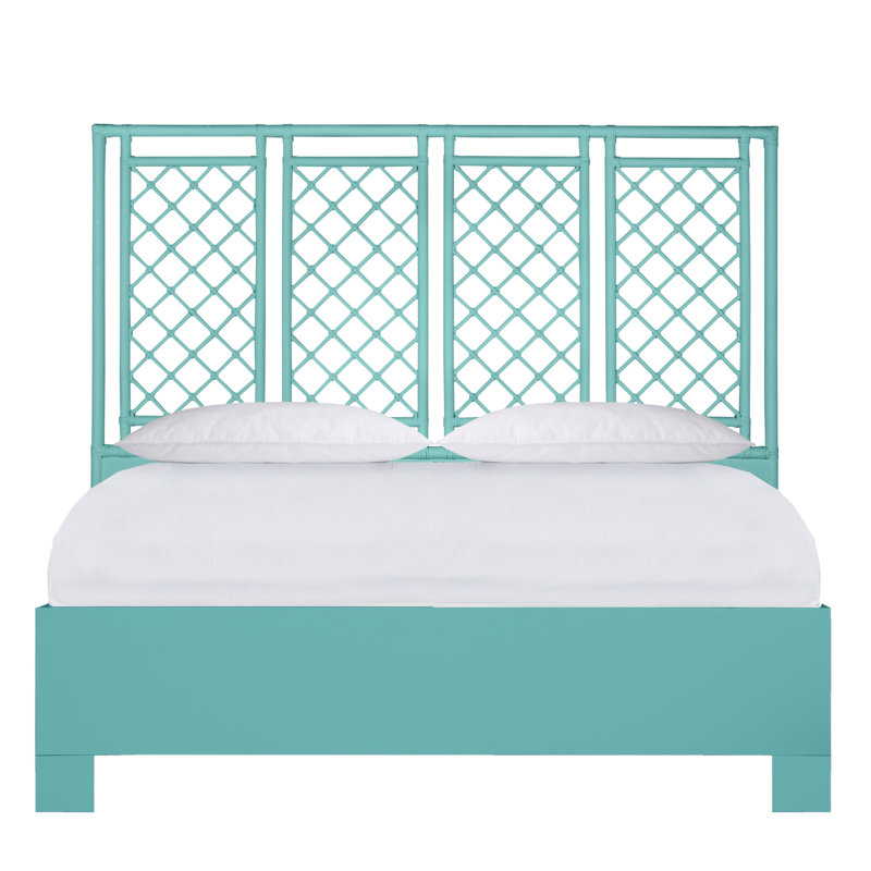 Low Profile Standard Bed, Twin XL, Turquoise