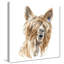 «Shaggy Llama», reproduction de peinture à l'aquarelle-31938740-31474626
