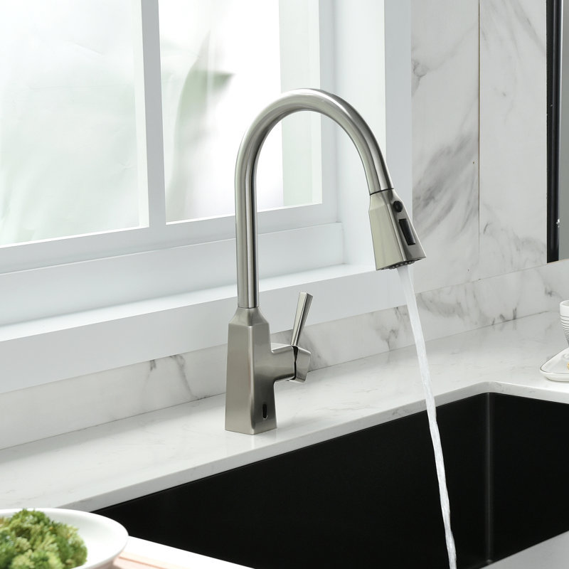 FLG Pull Down Touchless Kitchen Faucet