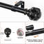 Derra Adjustable 0.87'' Single Curtain Rod-1592751526-1592751524