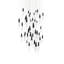 Kindjal 41 Light Crystal LED Multi-Light Pendant-2037382697