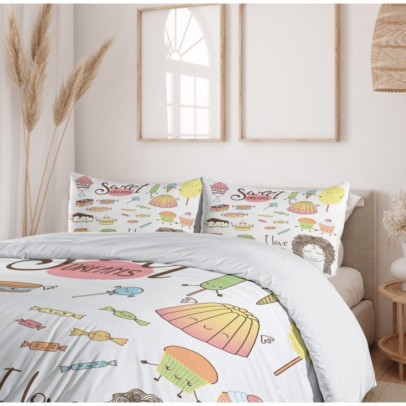 No Duvet Cover, Queen Duvet Cover + 2 Standard Shams