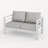 Outdoor Aluminum Loveseat-1355288711-1355288730