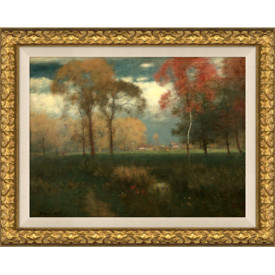 Ensoleillé automne boisé