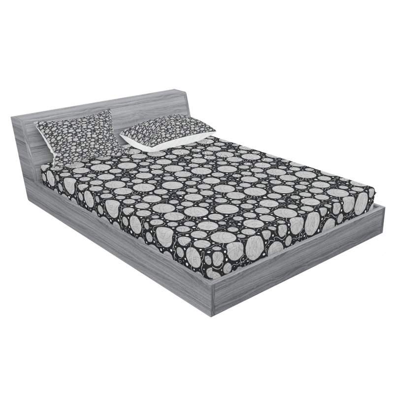 Microfiber Sheet Set, Full Sheet Set with Fitted Sheet