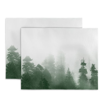Cotton No Pattern Rectangle Placemat
