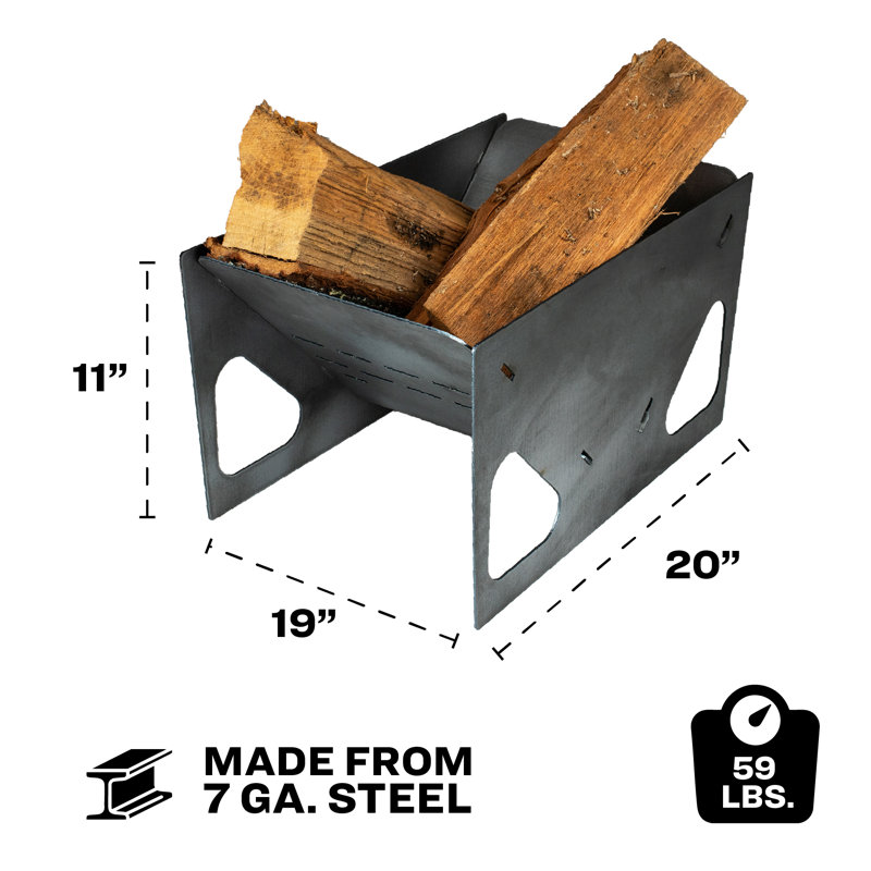 Foyer rectangulaire portatif US Stove US19VP