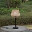 Lampe de table noire 17,75 po Yasmine