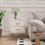 41cm W Manufactured Wood Bedside Table