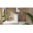 Badeloft Square Stone Resin Freestanding Pedestal Bathroom Sink SB-01-A-M in Matte White-35943469