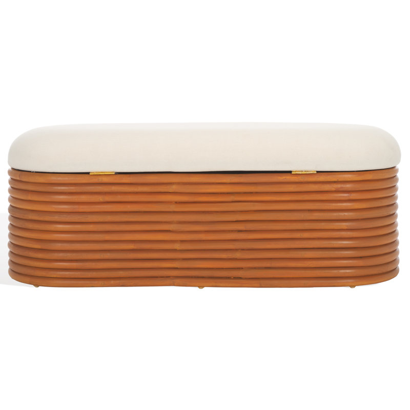 Bayard Rattan Storage Bench