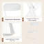 Ensemble de chaises pliantes empilables en plastique / résine (ensemble de 6)-1664203967-1653054016