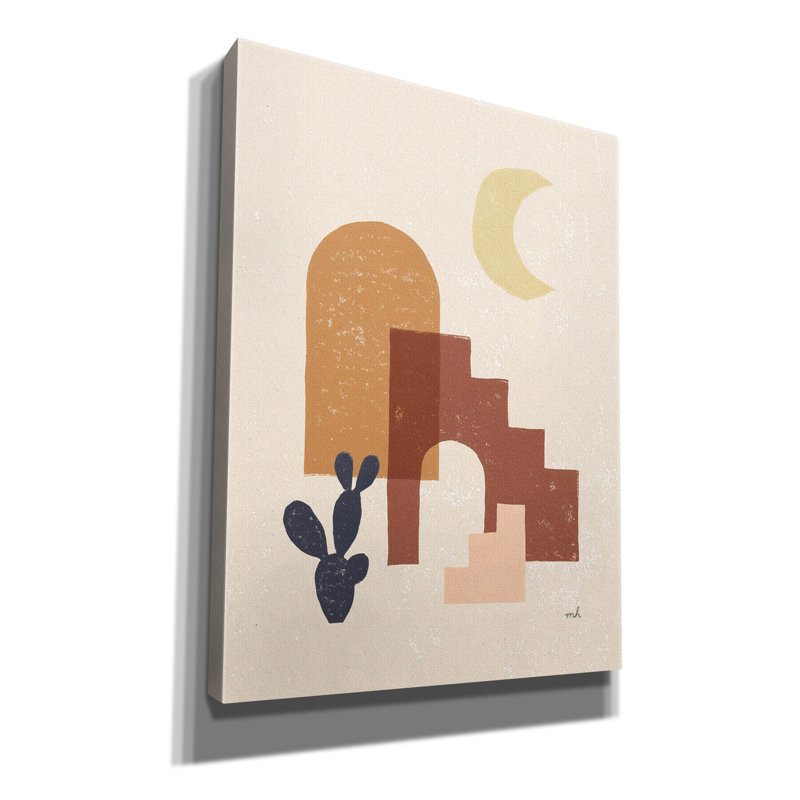 Art mural sur toile George Desert «Desert Arches 1» par Moira Hershey, H 16 po x l 12 po x P 0,75 po
