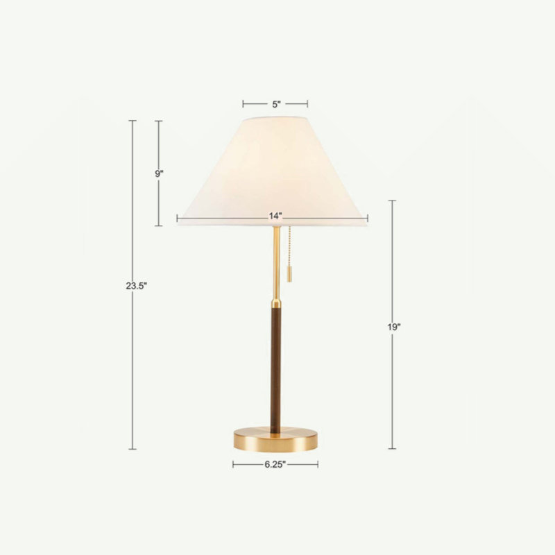 Lampe de table deux tons