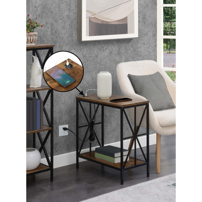 Table de bout avec rangement Jaiseon