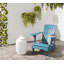 Melida Acacia Outdoor Adirondack Chair-1476051037