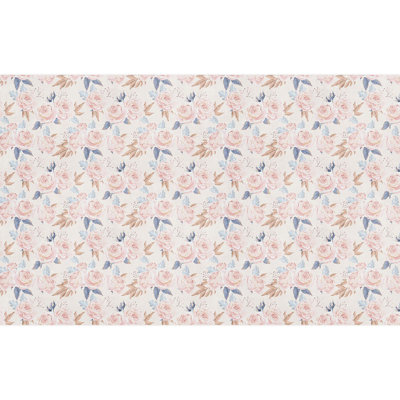 Bordure florale pelez et collez