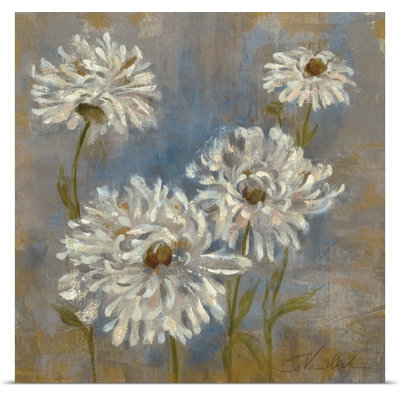 'Flowers in Morning Dew II' by Silvia Vassileva Painting Print