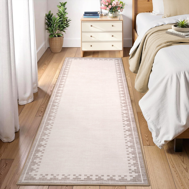 Area Rugs for Living Room Washable Rugs Non Slip Stain Resistant Bordered CarpetFoldable Rugs for BedroomDining RoomNursery