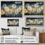 Blanc sarcelle pissenlit symphonie II - art mural pissenlit pour le salon-876299761-876299772