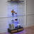Advanced Led Tempered Glass Mdf Cabinet Stylish Home Display Living Room & Bedroom